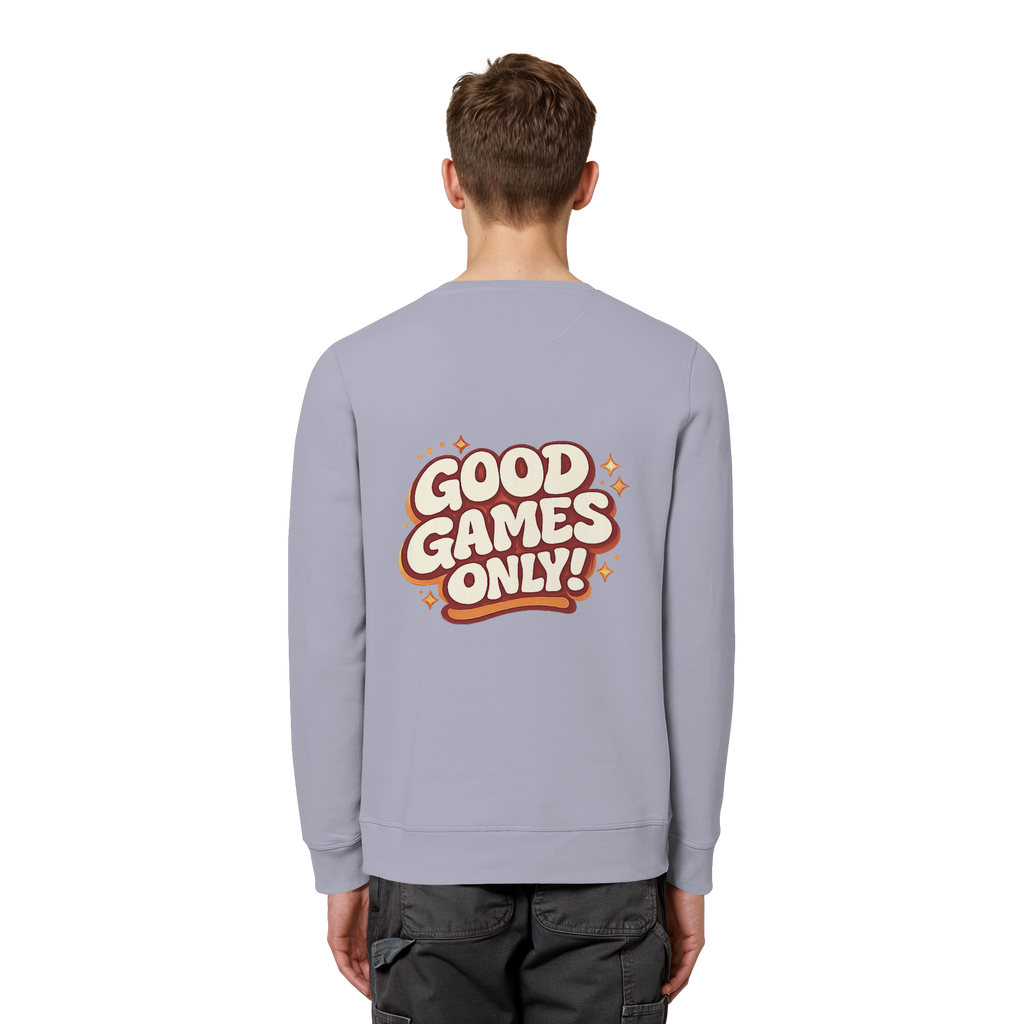 Good Games Only - Organic Basic Unisex Sweatshirt