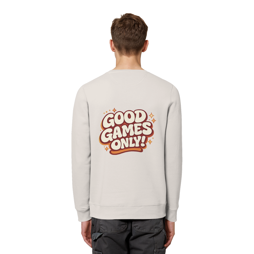Good Games Only - Organic Basic Unisex Sweatshirt