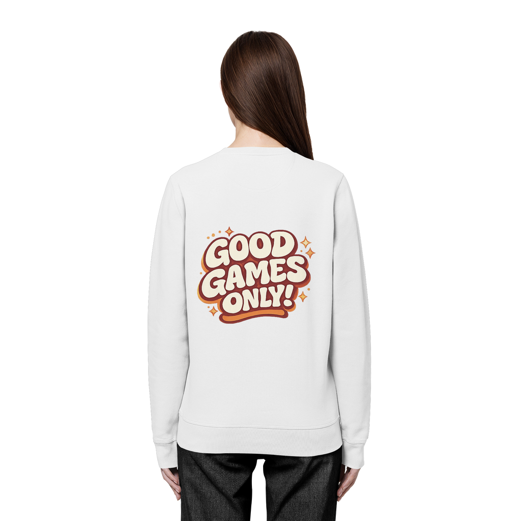 Good Games Only - Organic Basic Unisex Sweatshirt