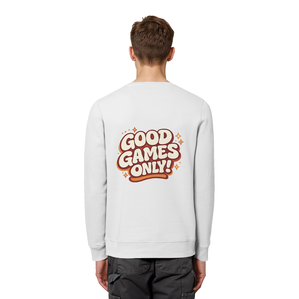 Good Games Only - Organic Basic Unisex Sweatshirt