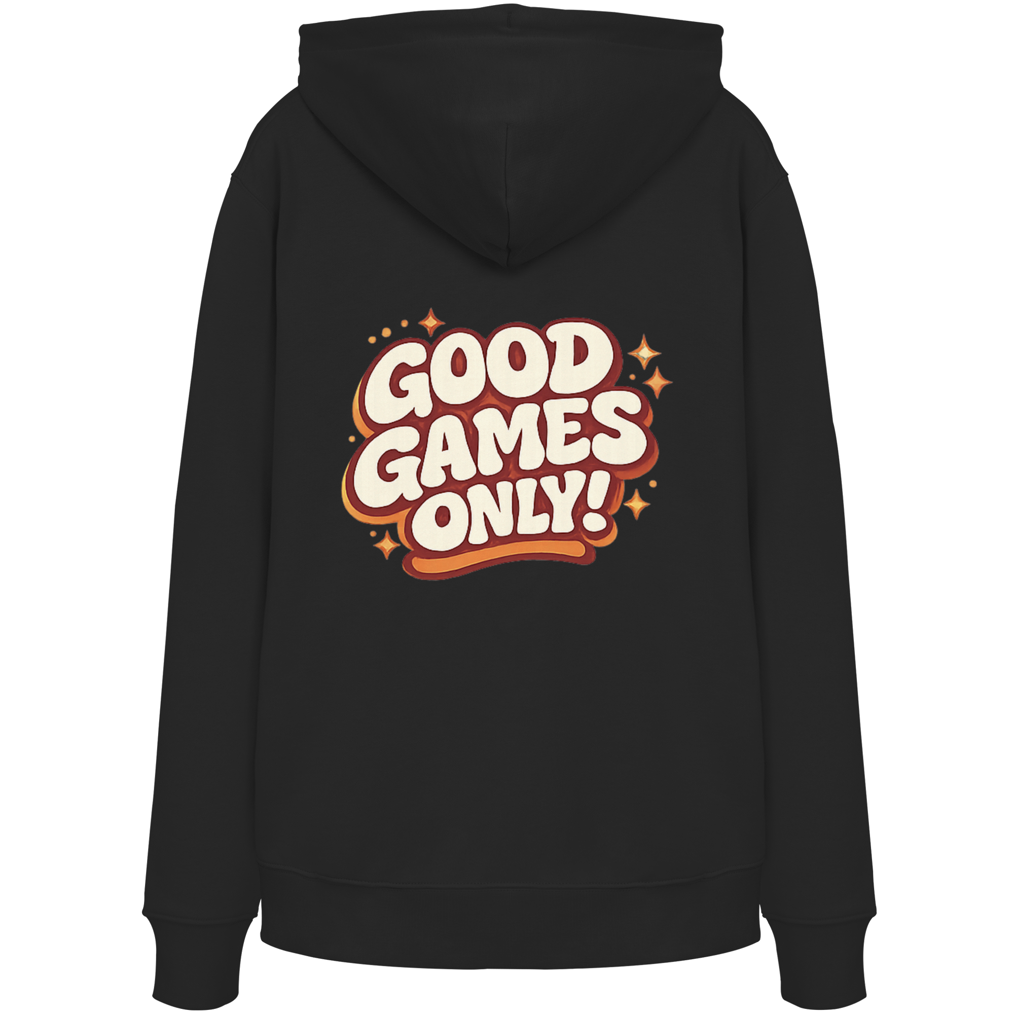 Good Games Only -unisex Hoodie aus Bio-Baumwolle