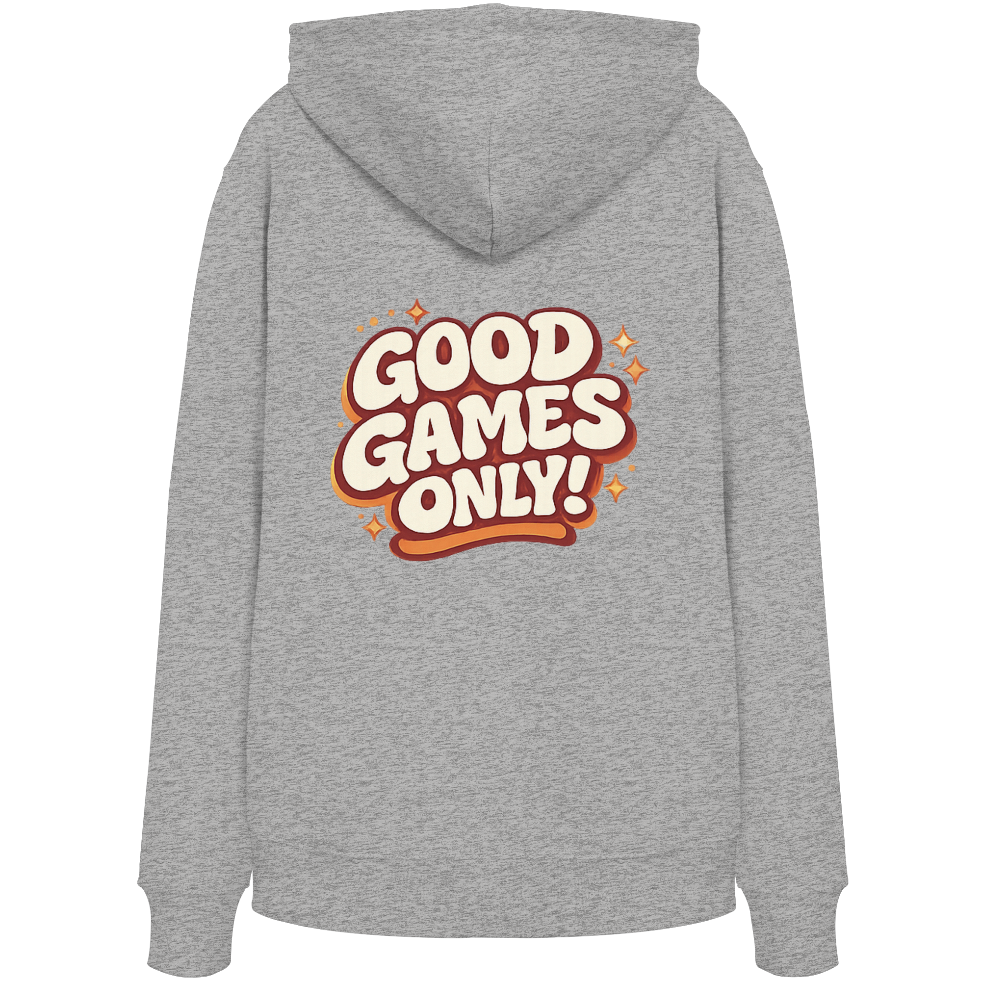Good Games Only -unisex Hoodie aus Bio-Baumwolle