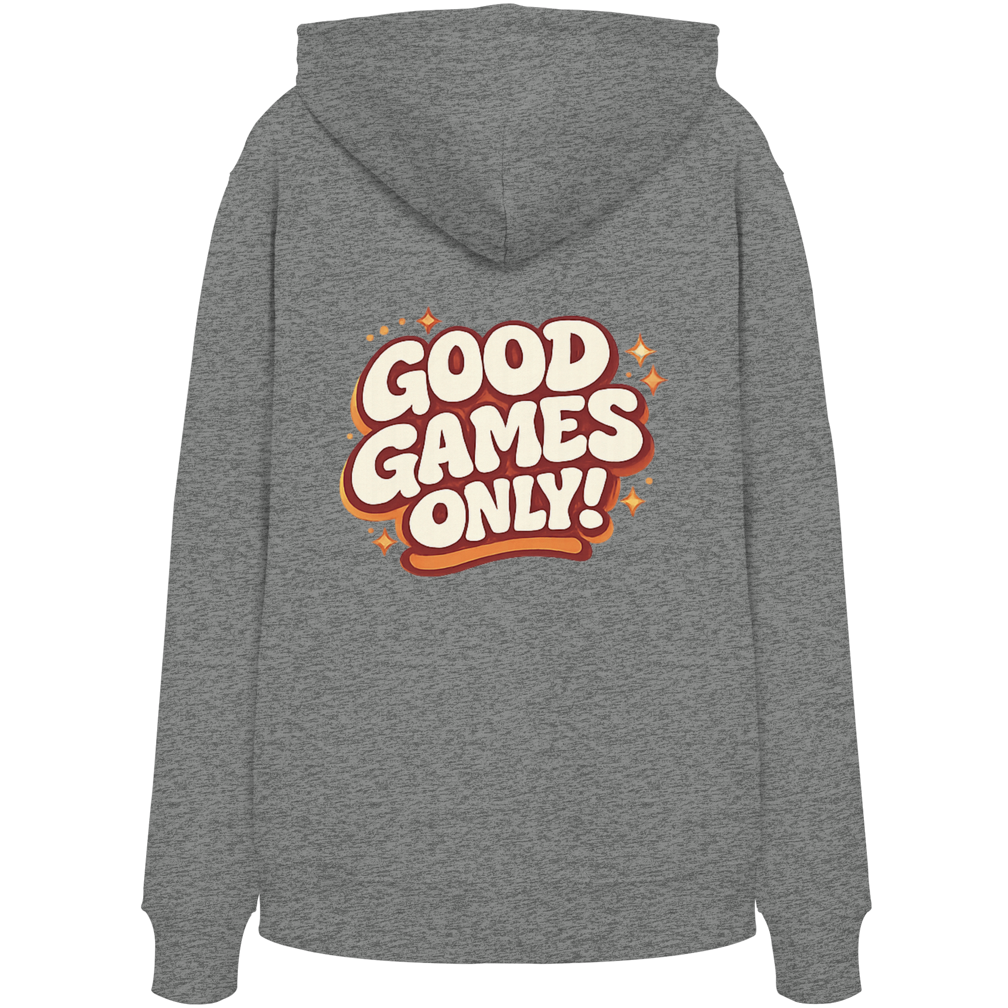 Good Games Only -unisex Hoodie aus Bio-Baumwolle