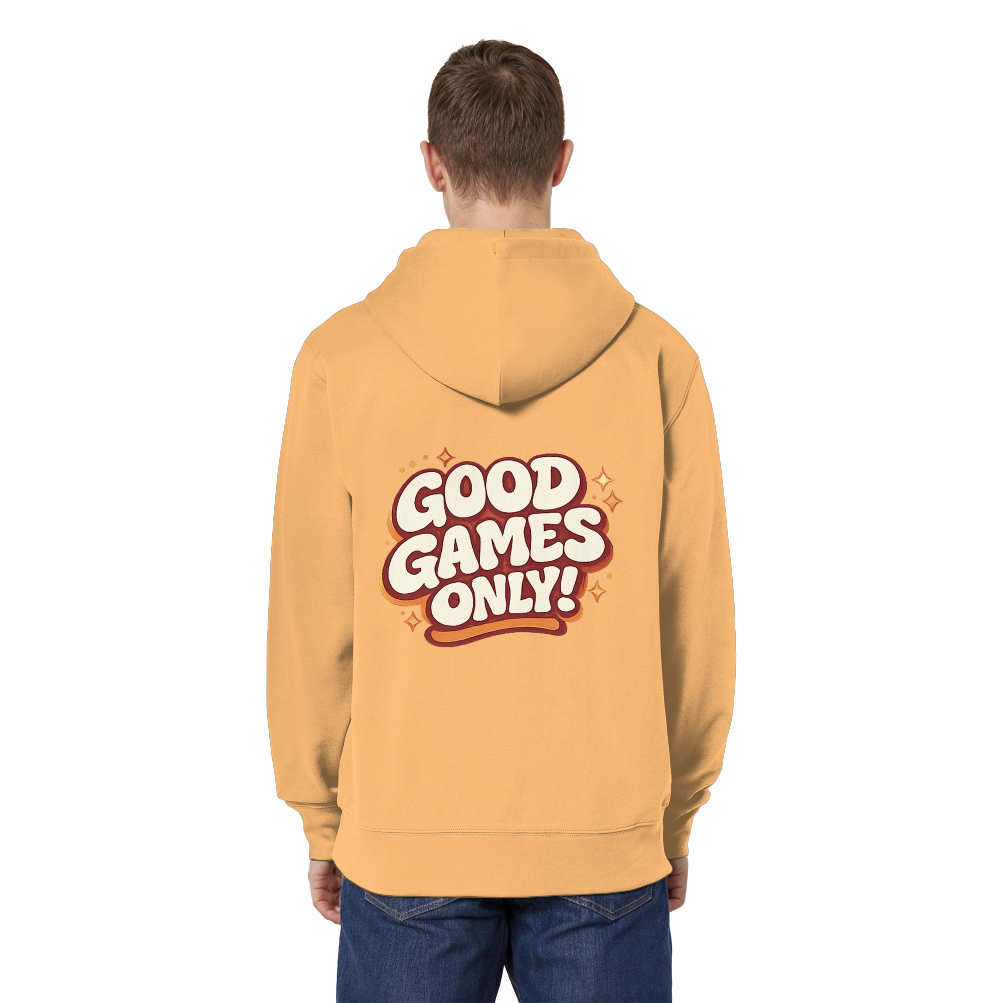 Good Games Only - unisex Zipper aus Bio-Baumwolle