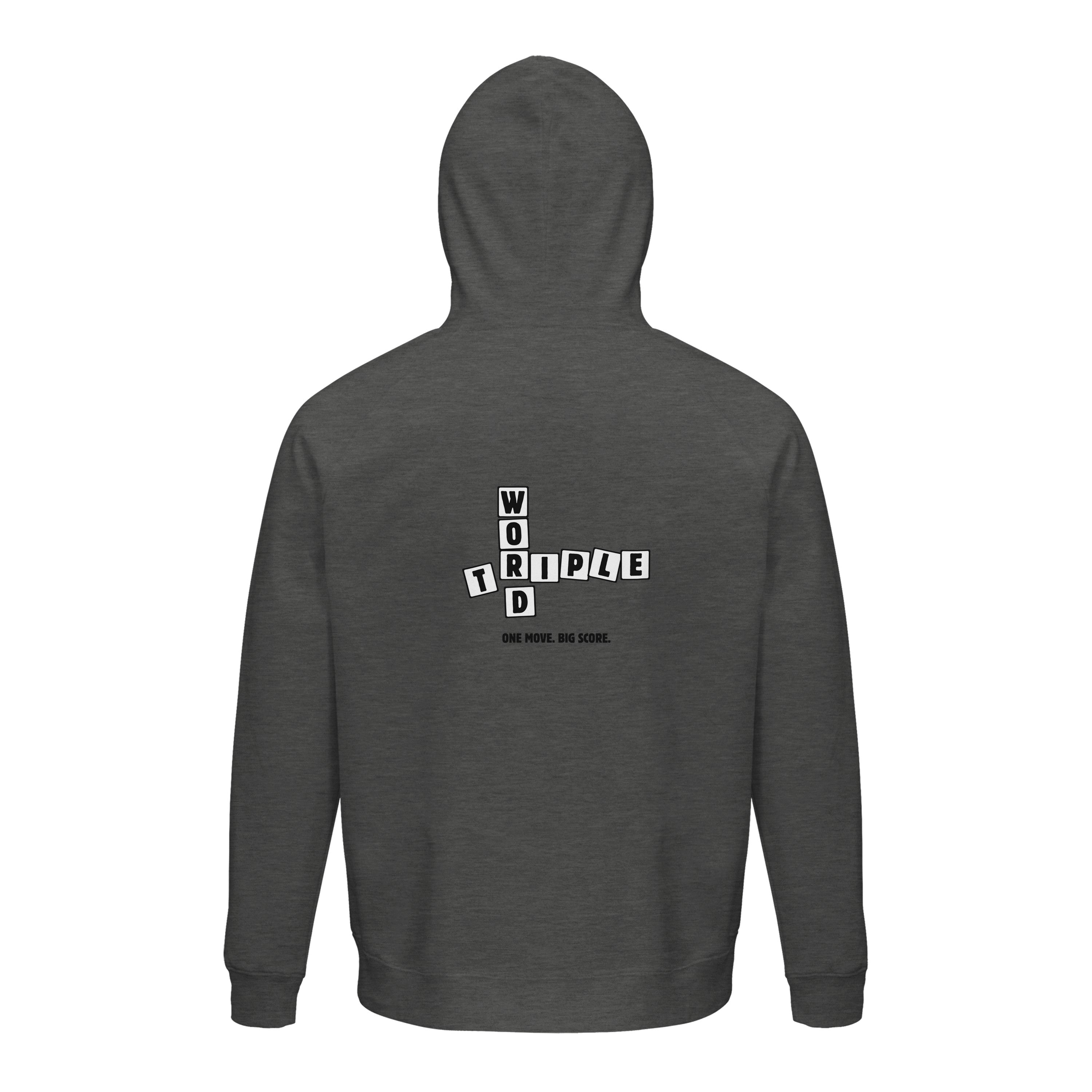 Every Letter Counts, unisex Kapuzenpullover aus Bio-Baumwollgemisch