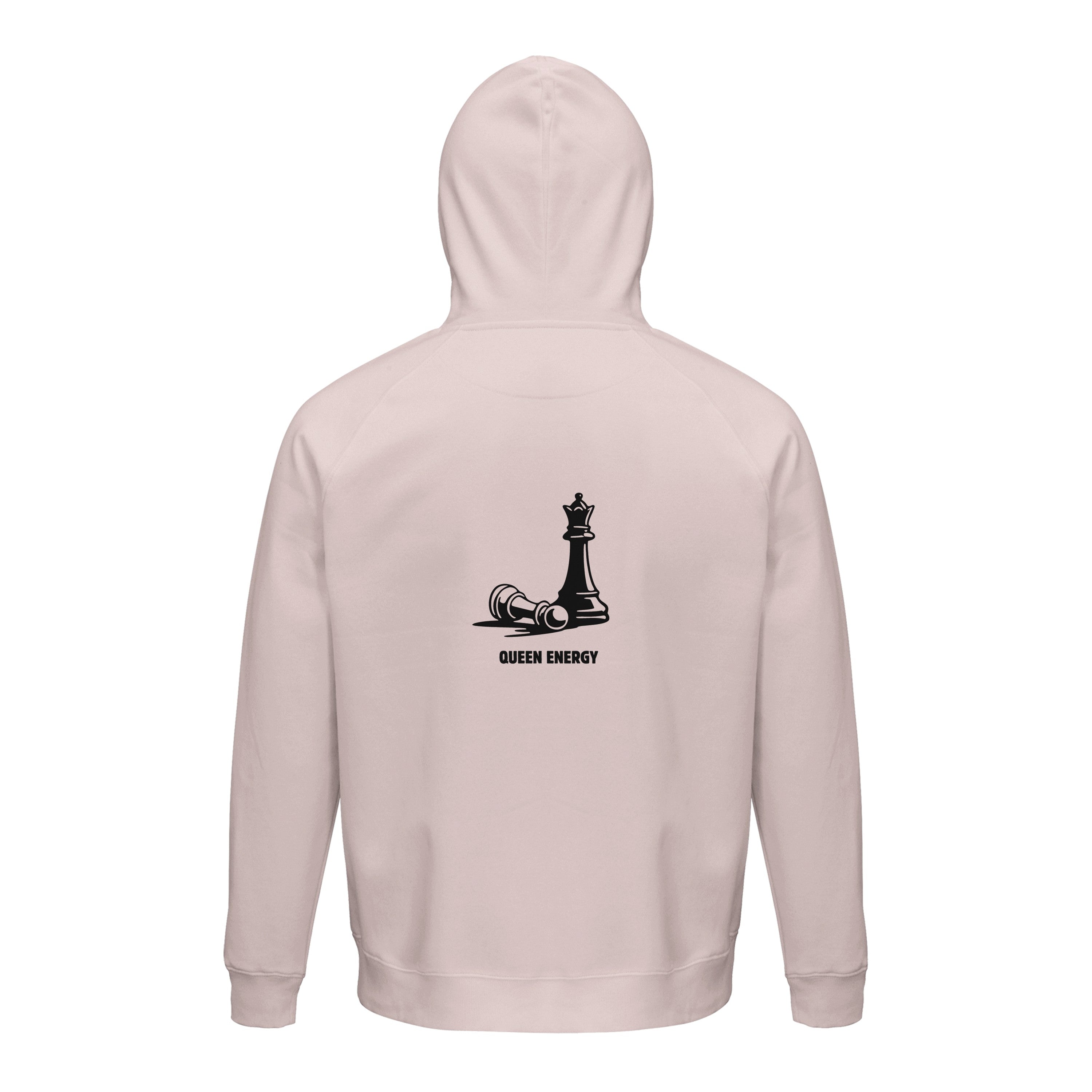 Ein Zug. Eine klare Sache. Unisex Kapuzenpullover aus Bio-Baumwollgemisch