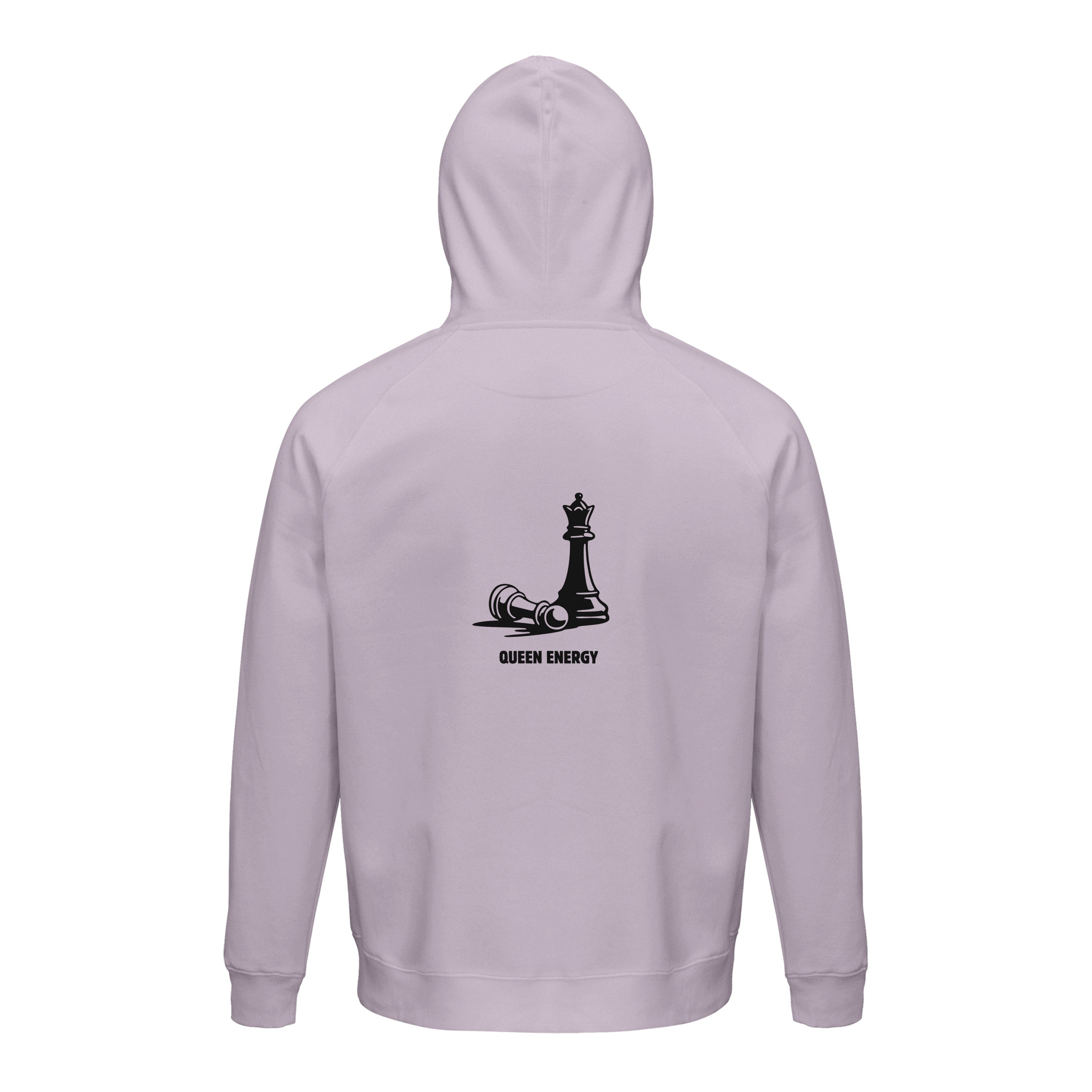 Ein Zug. Eine klare Sache. Unisex Kapuzenpullover aus Bio-Baumwollgemisch