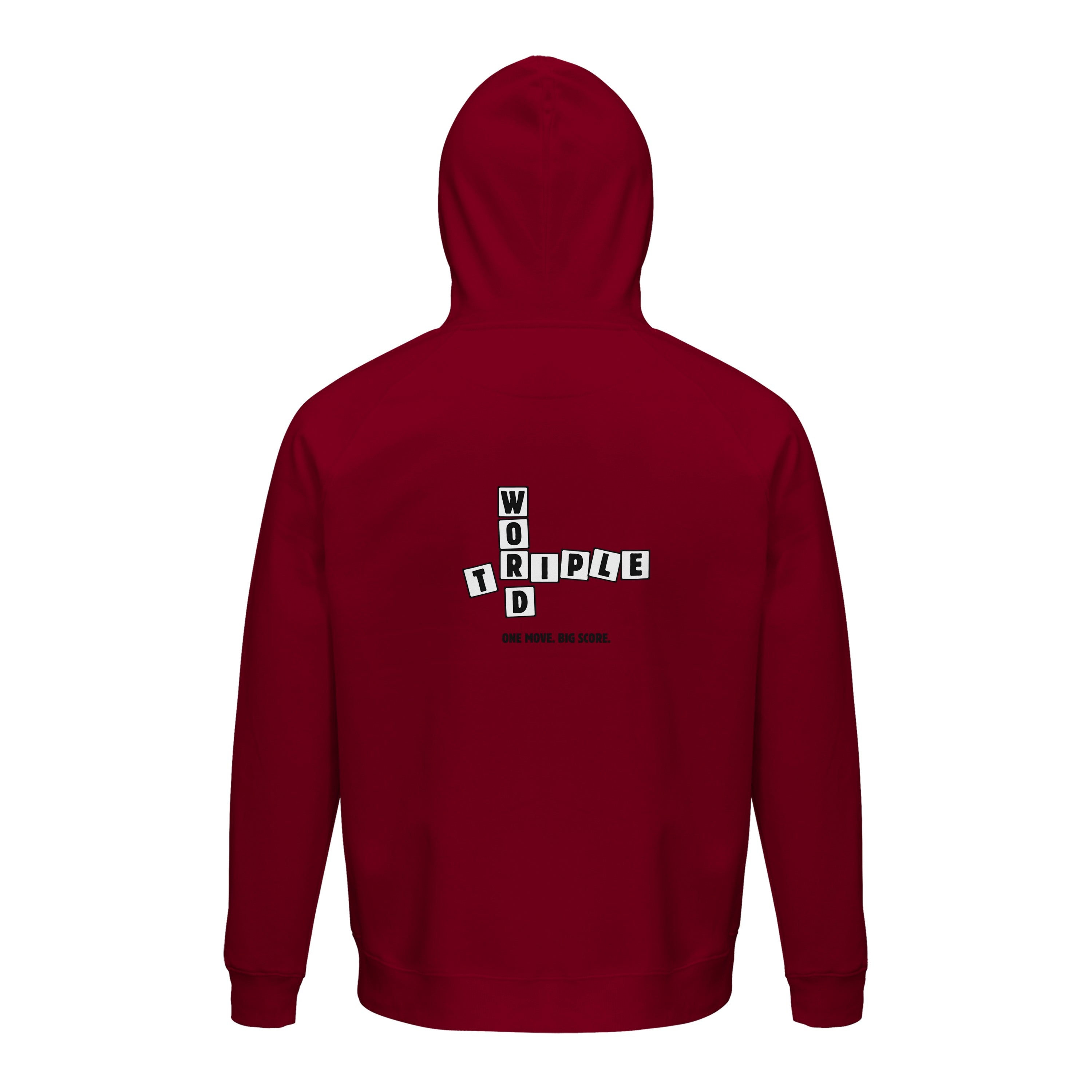 Every Letter Counts, unisex Kapuzenpullover aus Bio-Baumwollgemisch