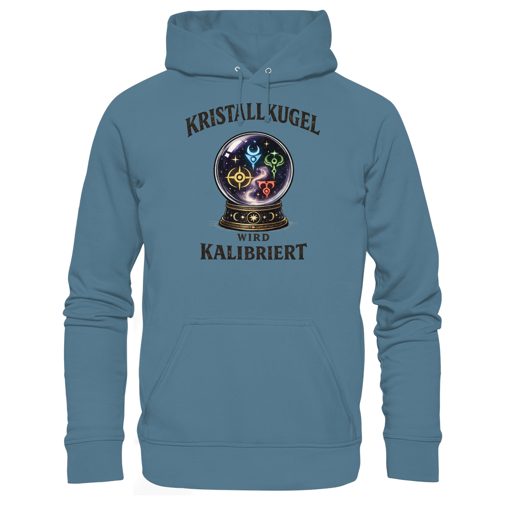 Kristallkugel wird kalibriert - Basic Unisex Hoodie