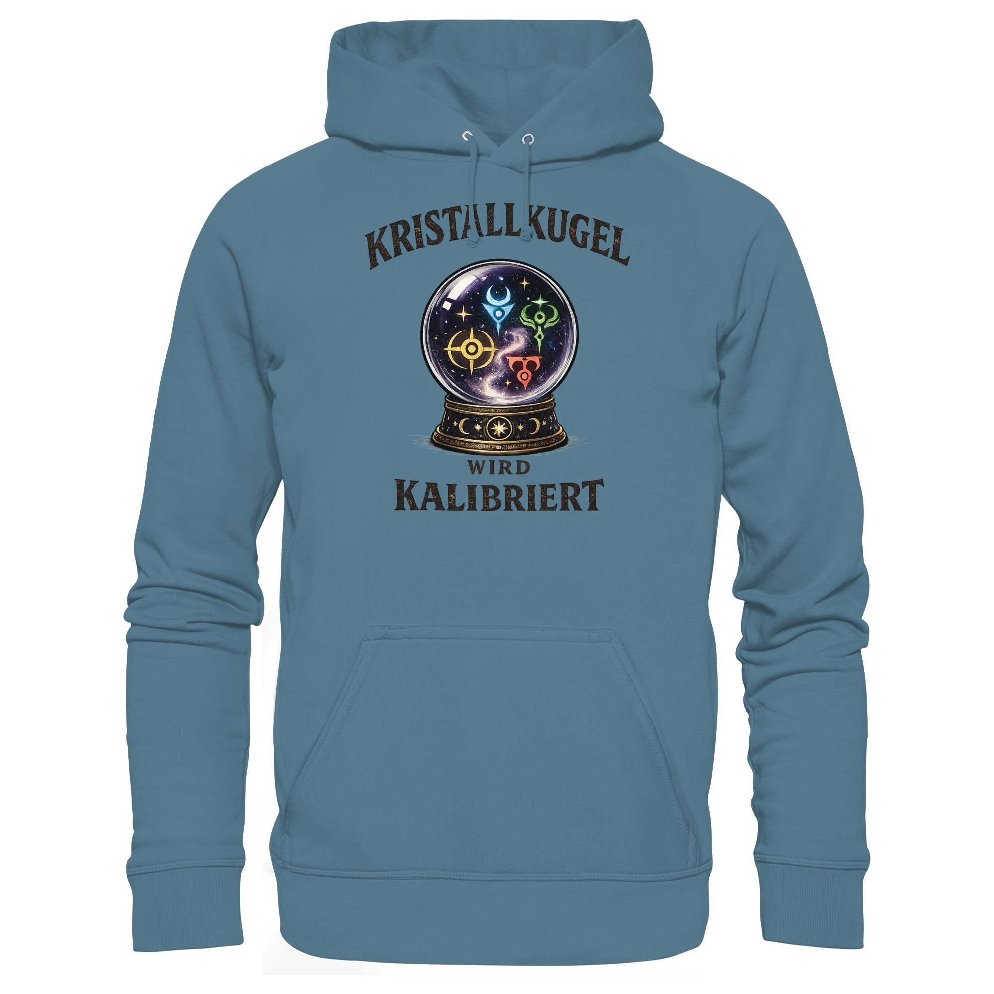 Kristallkugel wird kalibriert - Basic Unisex Hoodie
