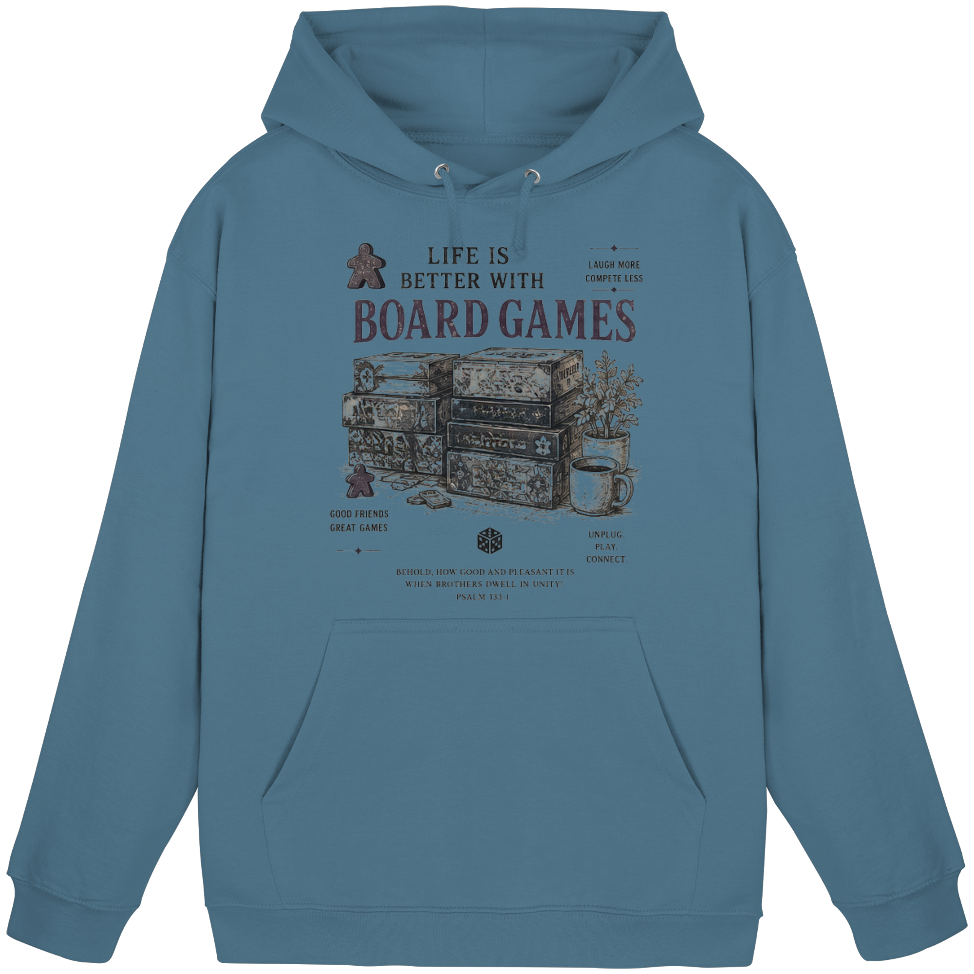 Life Is Better With Board Games - Basic Unisex Hoodie
