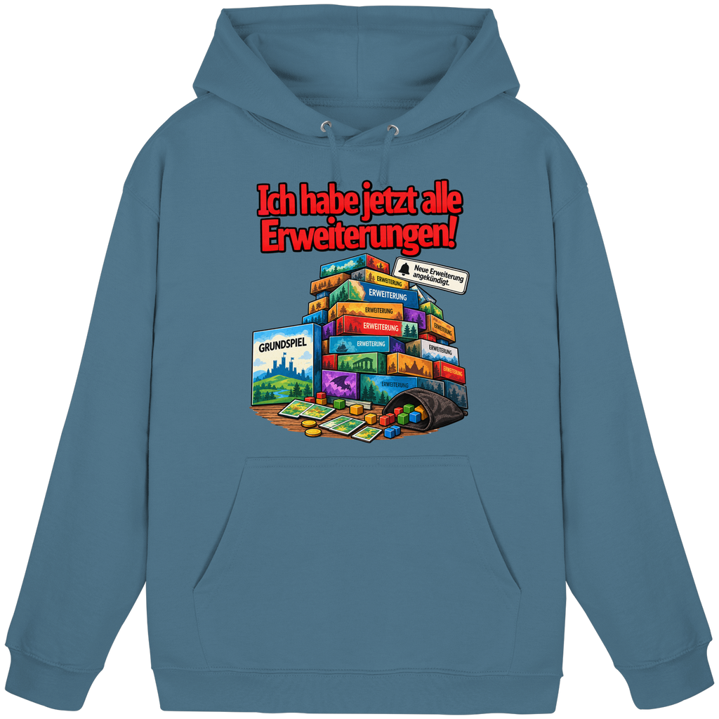 Ich hab jetzt alle Erweiterungen - Basic Unisex Hoodie