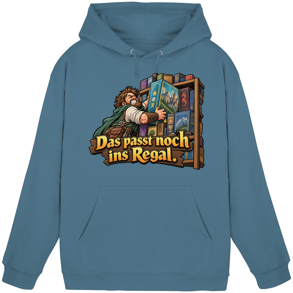 Das passt noch ins Regal - Basic Unisex Hoodie