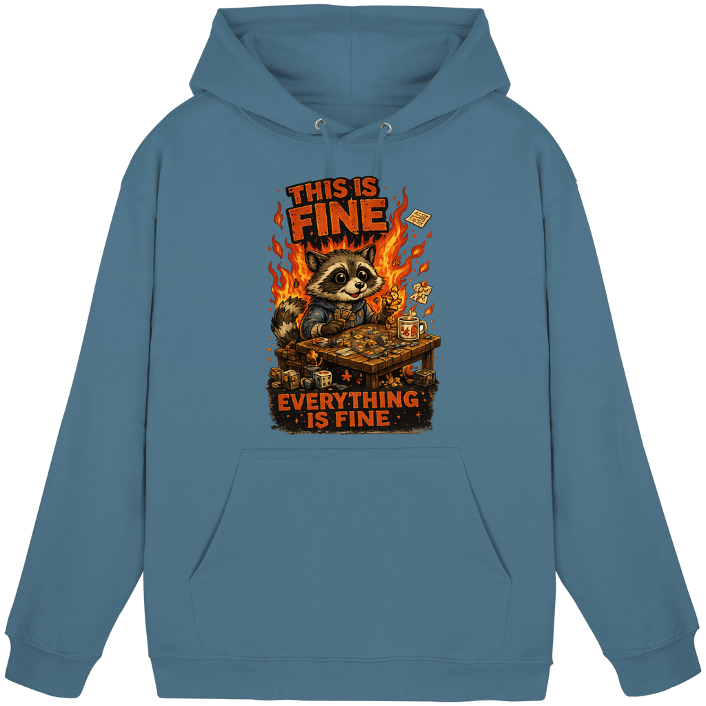 This Is Fine Club! - Basic Unisex Hoodie