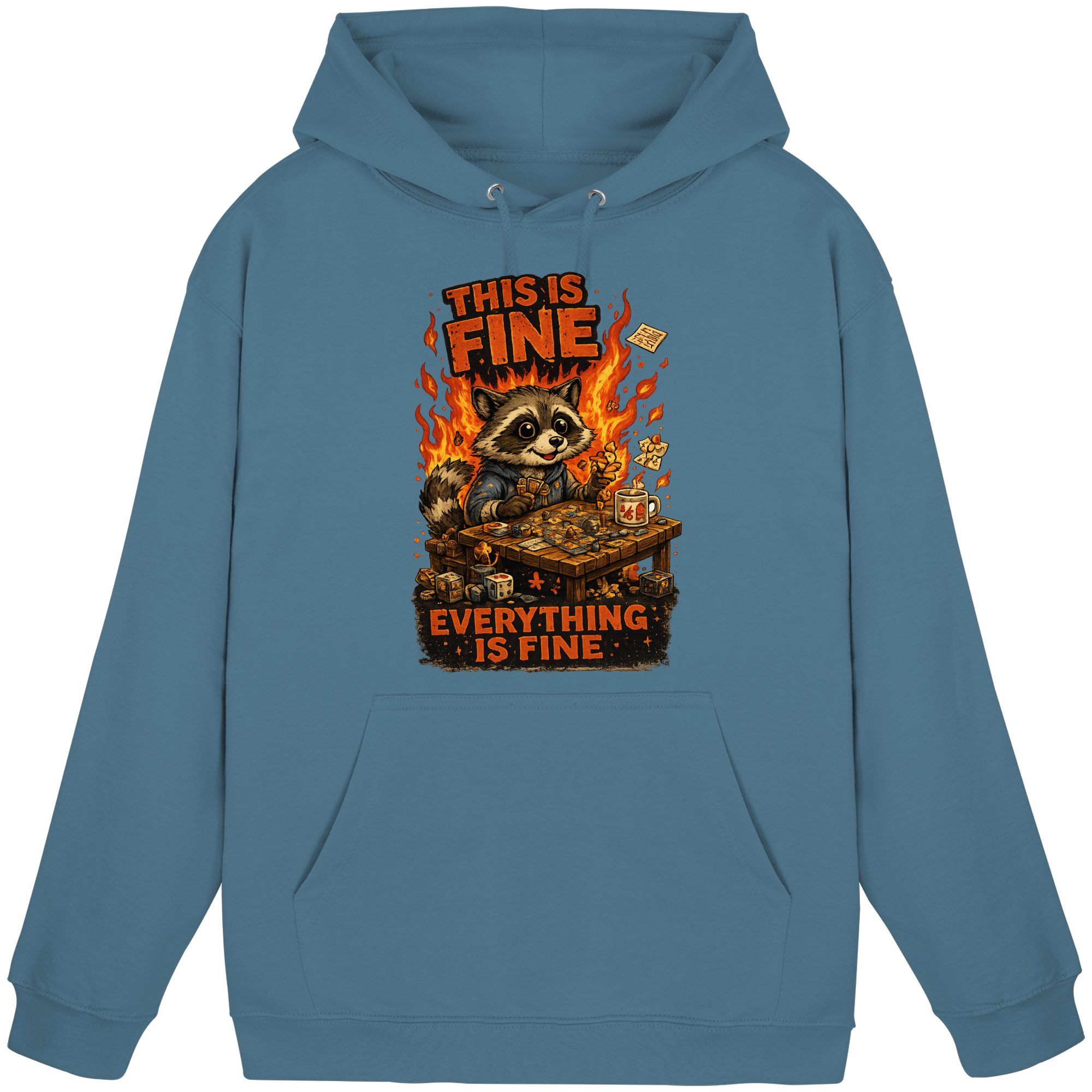 This Is Fine Club! - Basic Unisex Hoodie
