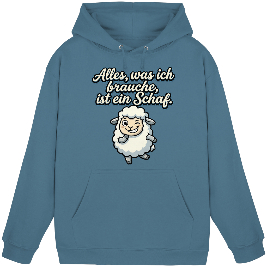 Alles, was ich brauche, ist ein Schaf!  - Basic Unisex Hoodie