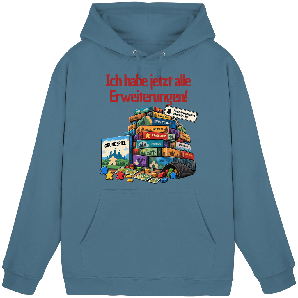 Ich hab jetzt alle Erweiterungen - Basic Unisex Hoodie
