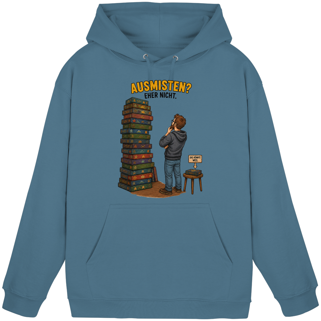 Ausmisten? Eher nicht. - Basic Unisex Hoodie