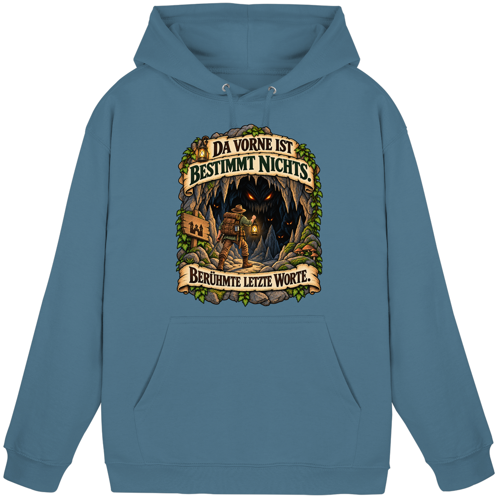 Da vorne ist bestimmt nichts - Basic Unisex Hoodie