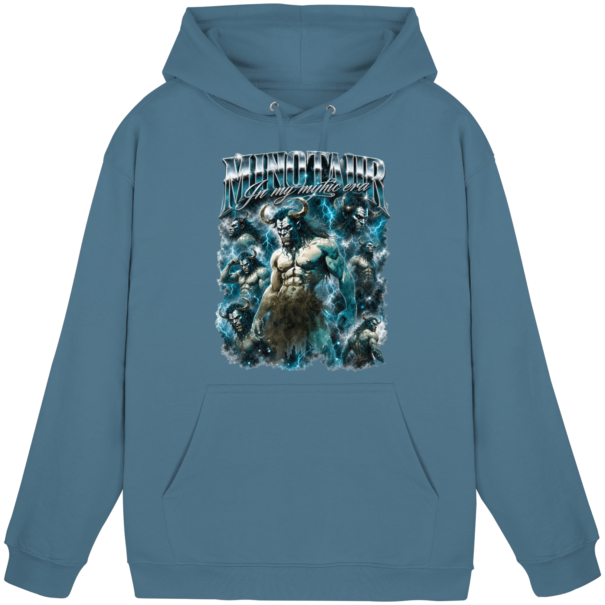 Minotaur in My Mythic Era - Basic Unisex Hoodie