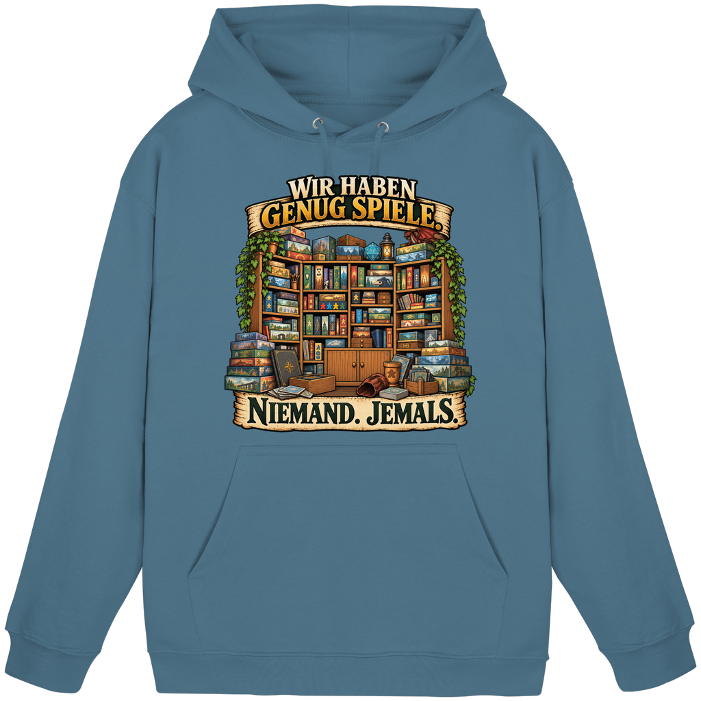 Wir haben genug Spiele - Basic Unisex Hoodie