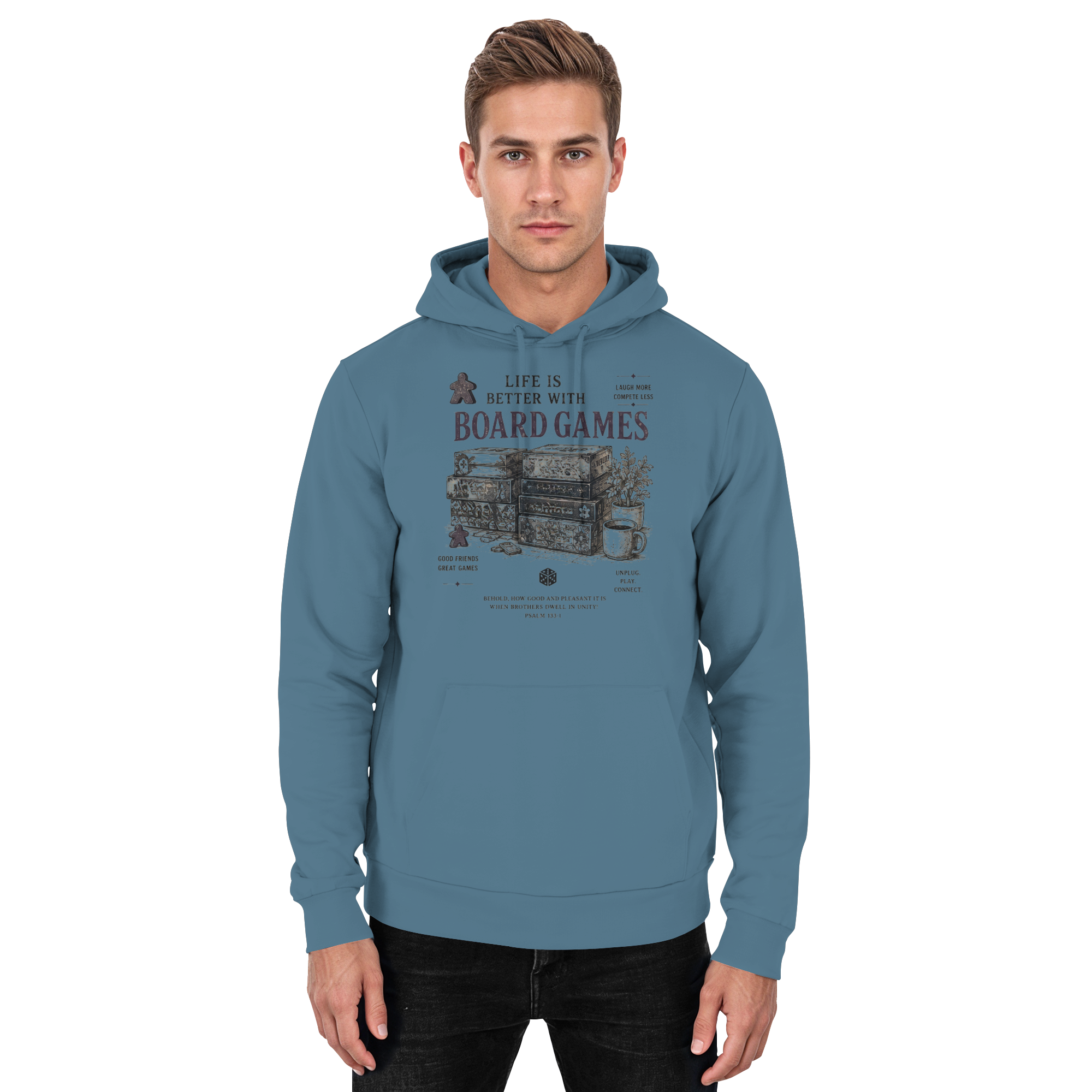 Life Is Better With Board Games - Basic Unisex Hoodie