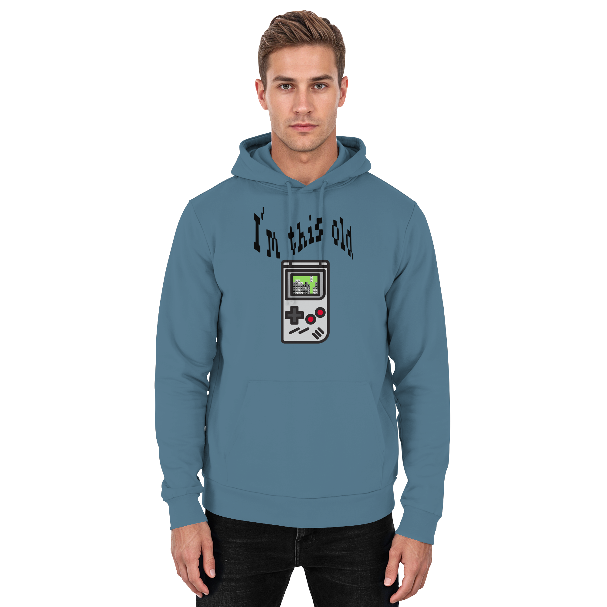 Retro Handheld - Basic Unisex Hoodie