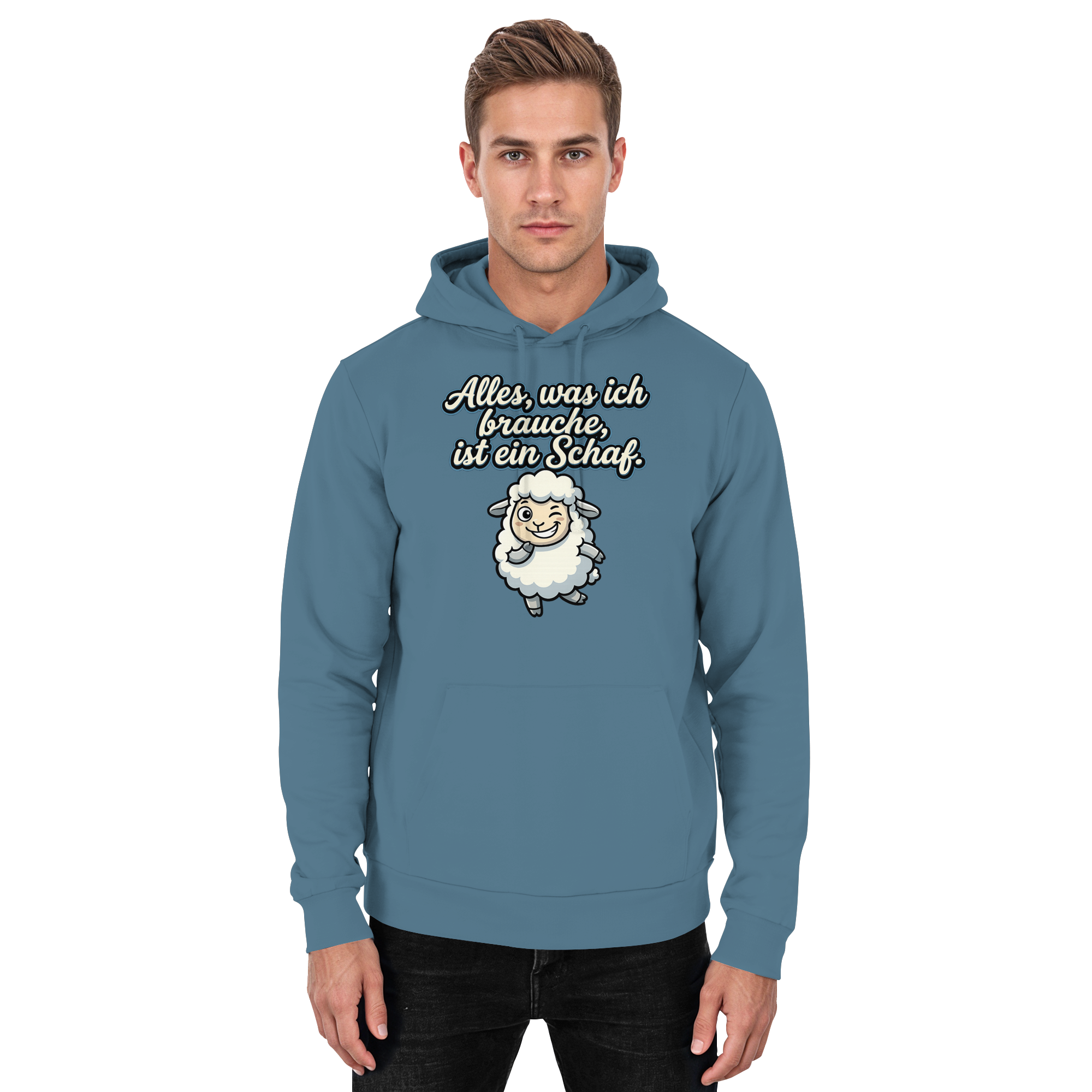 Alles, was ich brauche, ist ein Schaf!  - Basic Unisex Hoodie