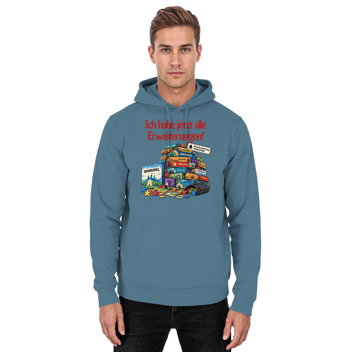 Ich hab jetzt alle Erweiterungen - Basic Unisex Hoodie