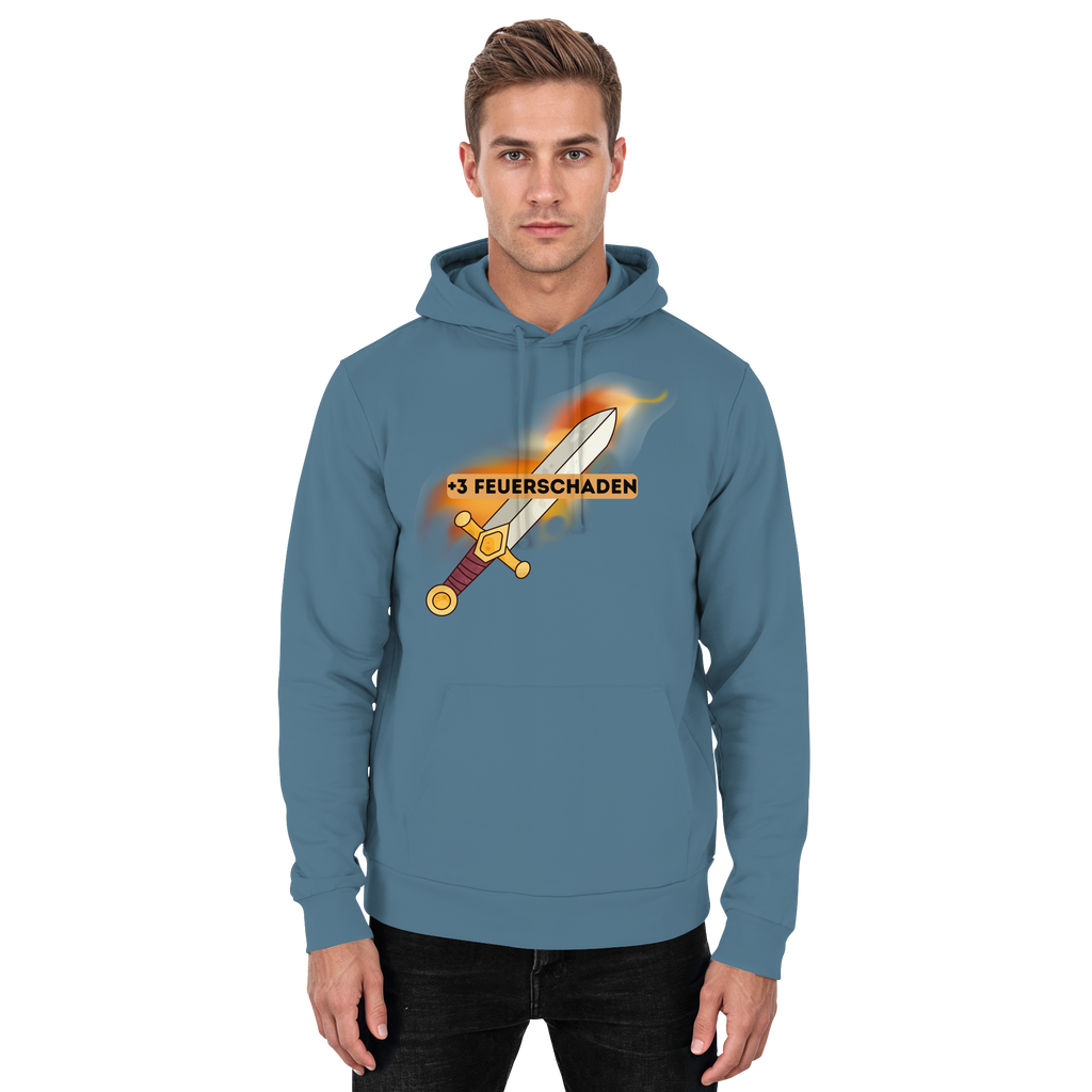 +3 Feuerschaden - Basic Unisex Hoodie