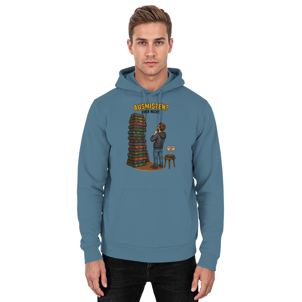 Ausmisten? Eher nicht. - Basic Unisex Hoodie