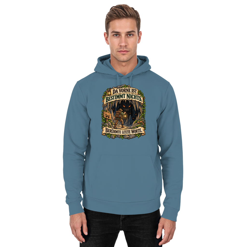 Da vorne ist bestimmt nichts - Basic Unisex Hoodie