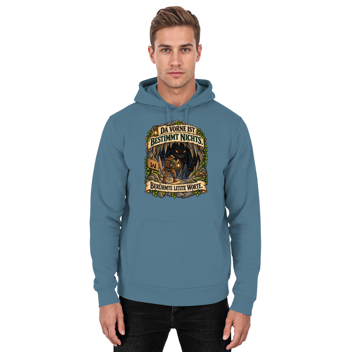 Da vorne ist bestimmt nichts - Basic Unisex Hoodie