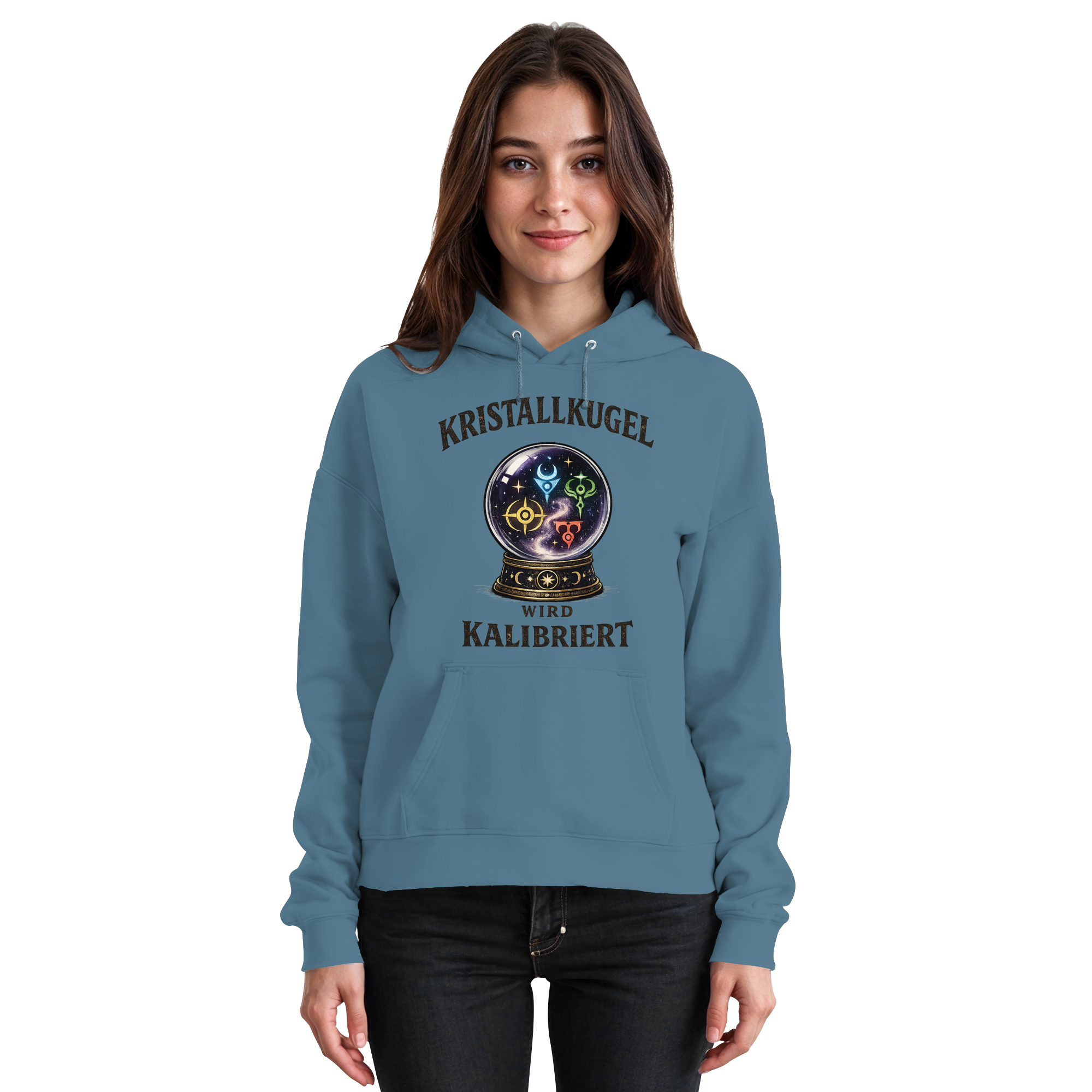 Kristallkugel wird kalibriert - Basic Unisex Hoodie