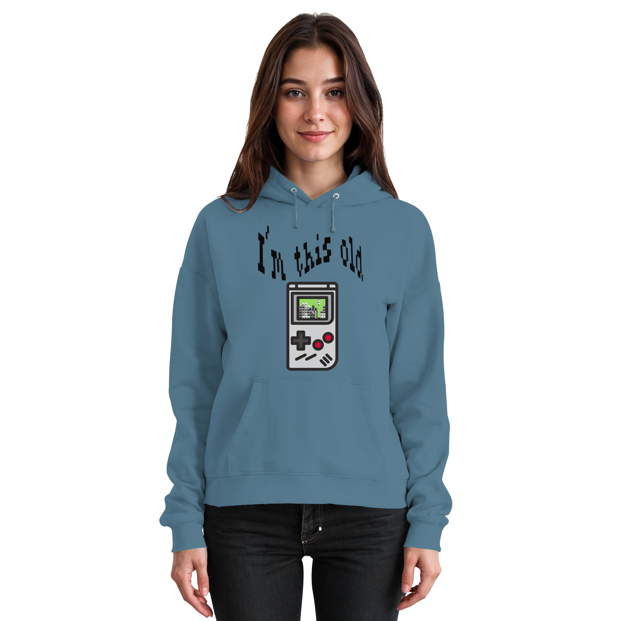 Retro Handheld - Basic Unisex Hoodie