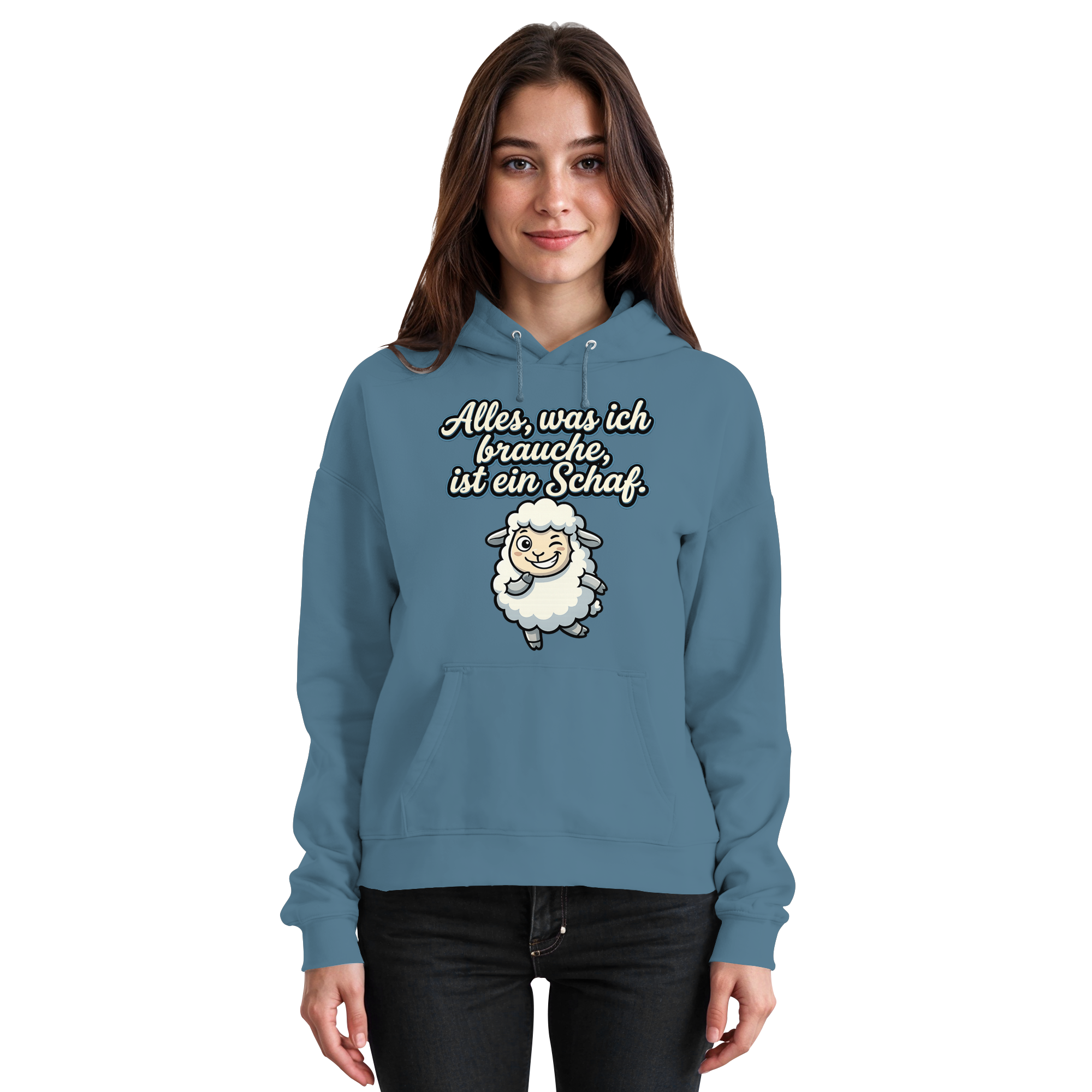 Alles, was ich brauche, ist ein Schaf!  - Basic Unisex Hoodie