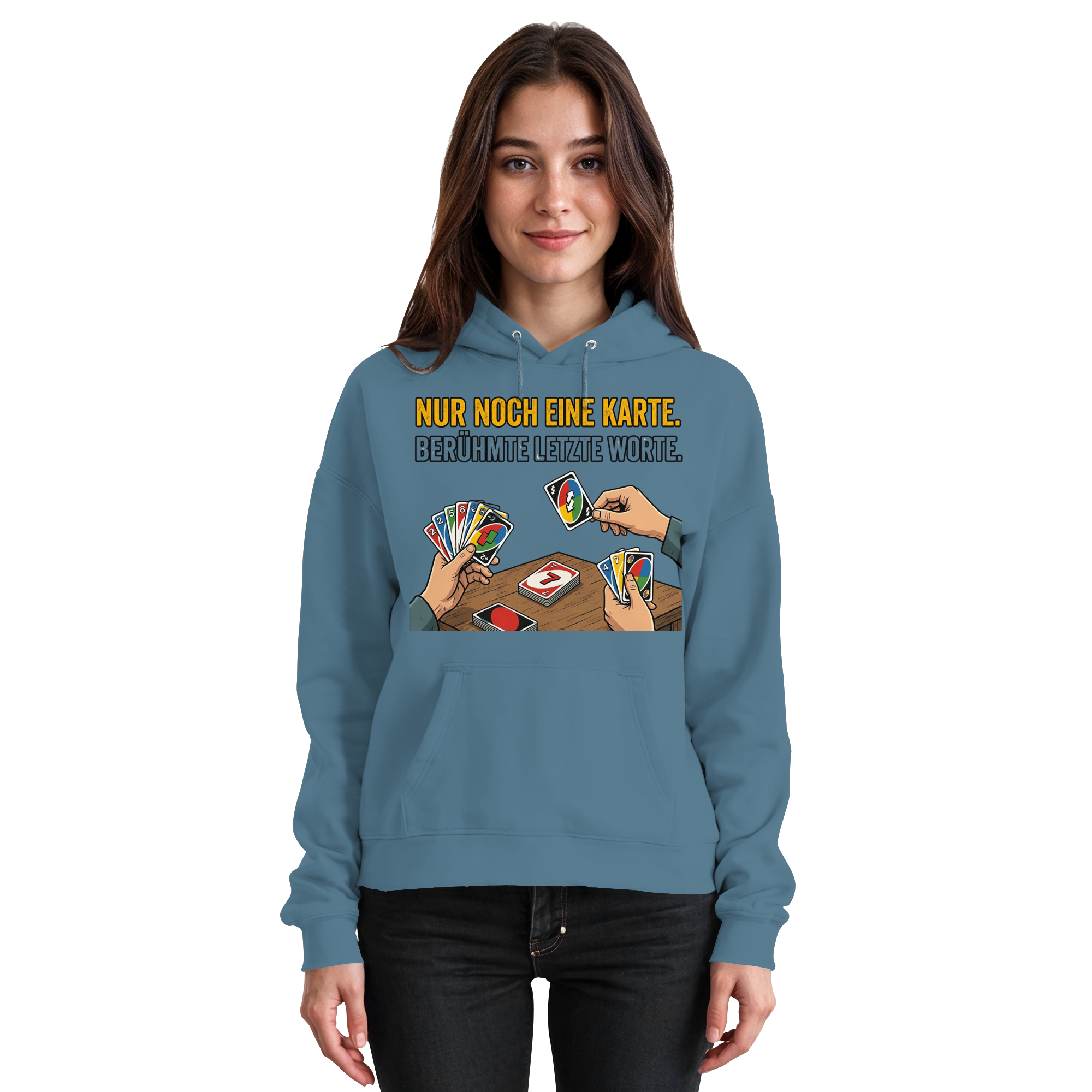 Nur noch eine Karte! - Basic Unisex Hoodie