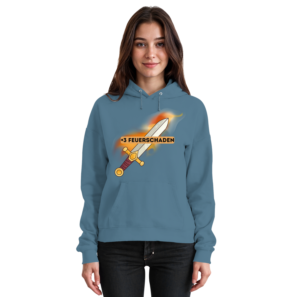 +3 Feuerschaden - Basic Unisex Hoodie