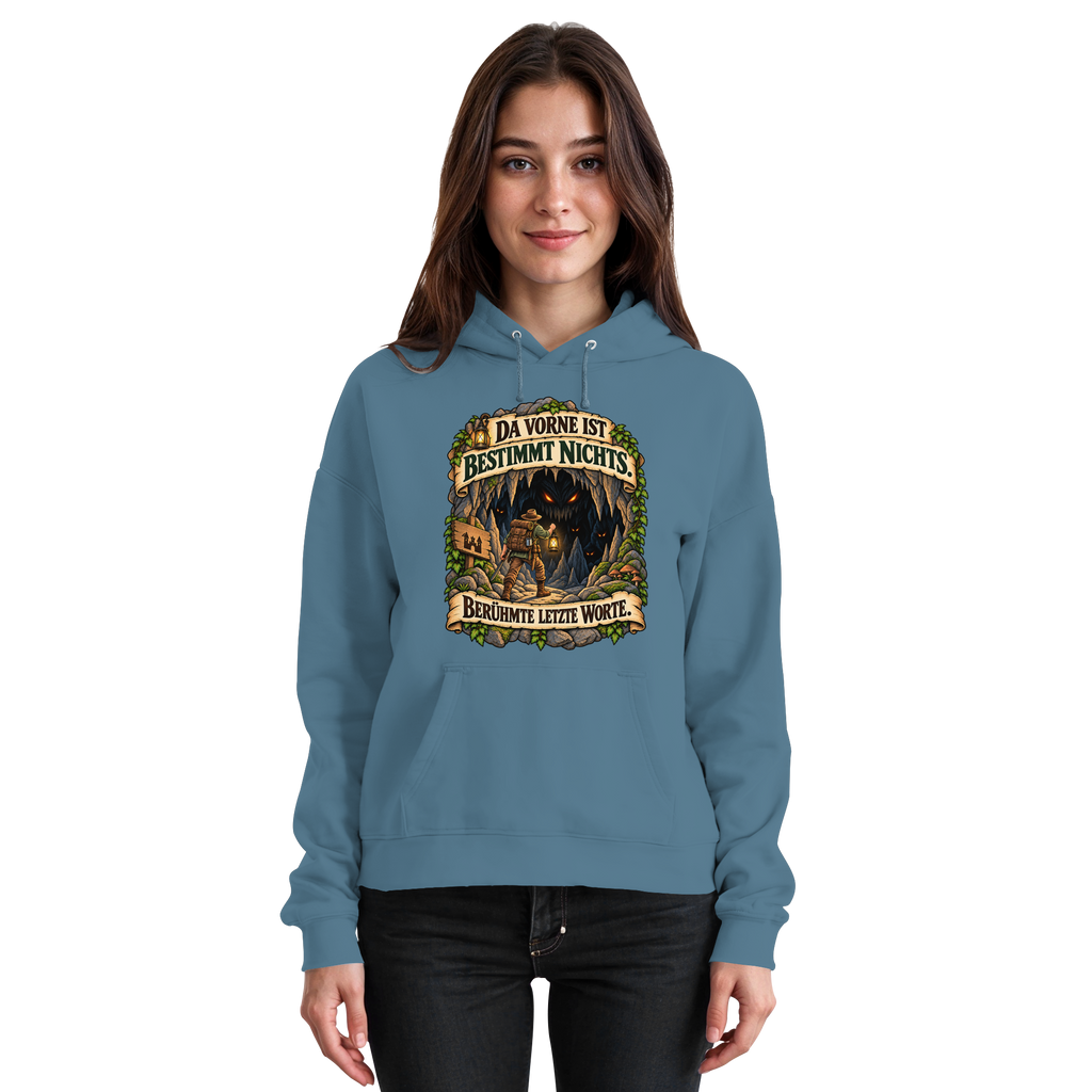 Da vorne ist bestimmt nichts - Basic Unisex Hoodie