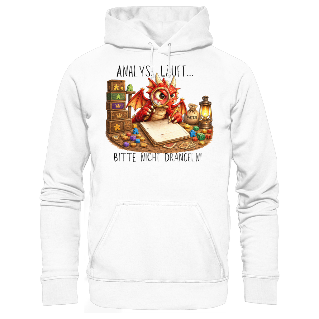 Analyse läuft. Bitte nicht drängeln. - Basic Unisex Hoodie
