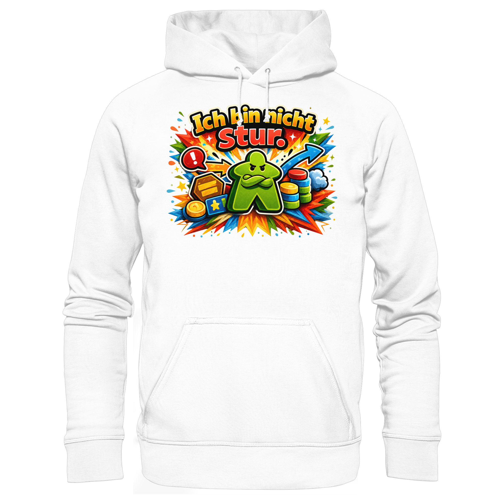 Ich bin nicht stur. - Basic Unisex Hoodie