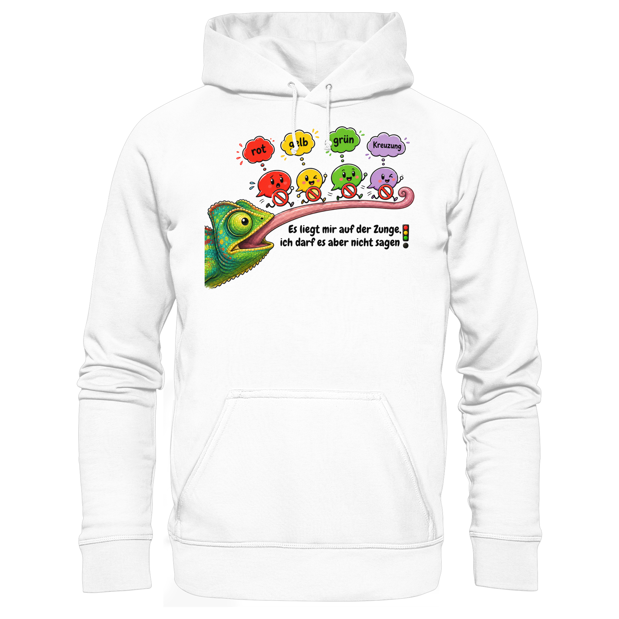 Wort-Chamäleon – Meister der Umschreibung - Basic Unisex Hoodie