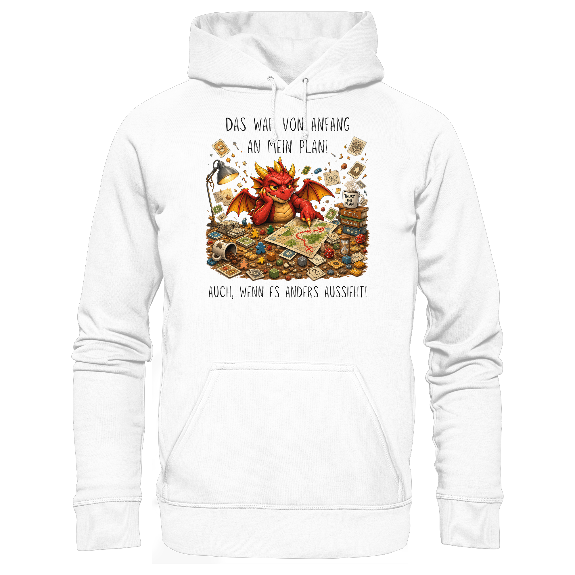 Vertrau dem Plan - Basic Unisex Hoodie
