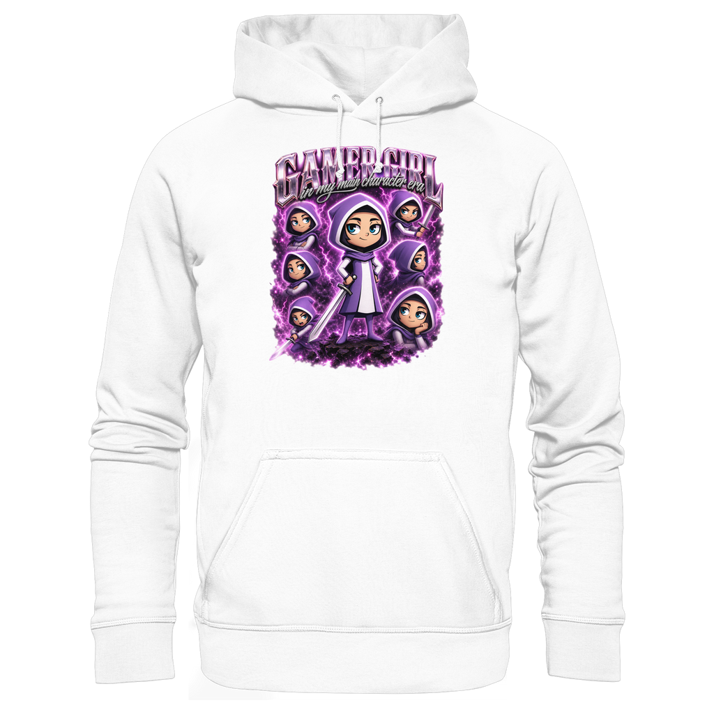 Gamer Girl in My Main Character Era - Basic Unisex Hoodie