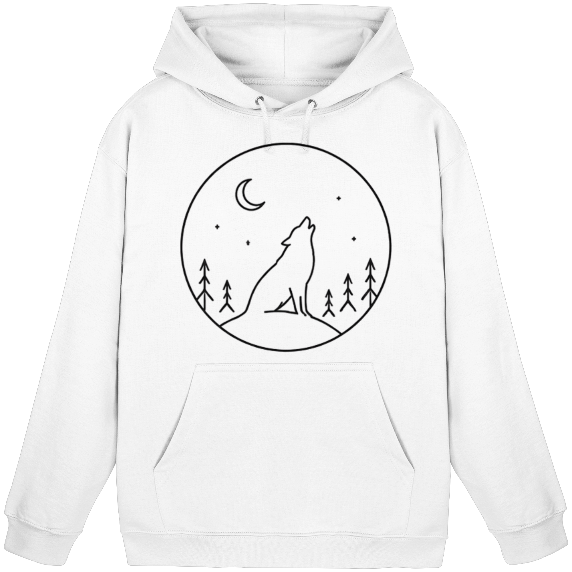 Die Nacht beginnt. - Basic Unisex Hoodie