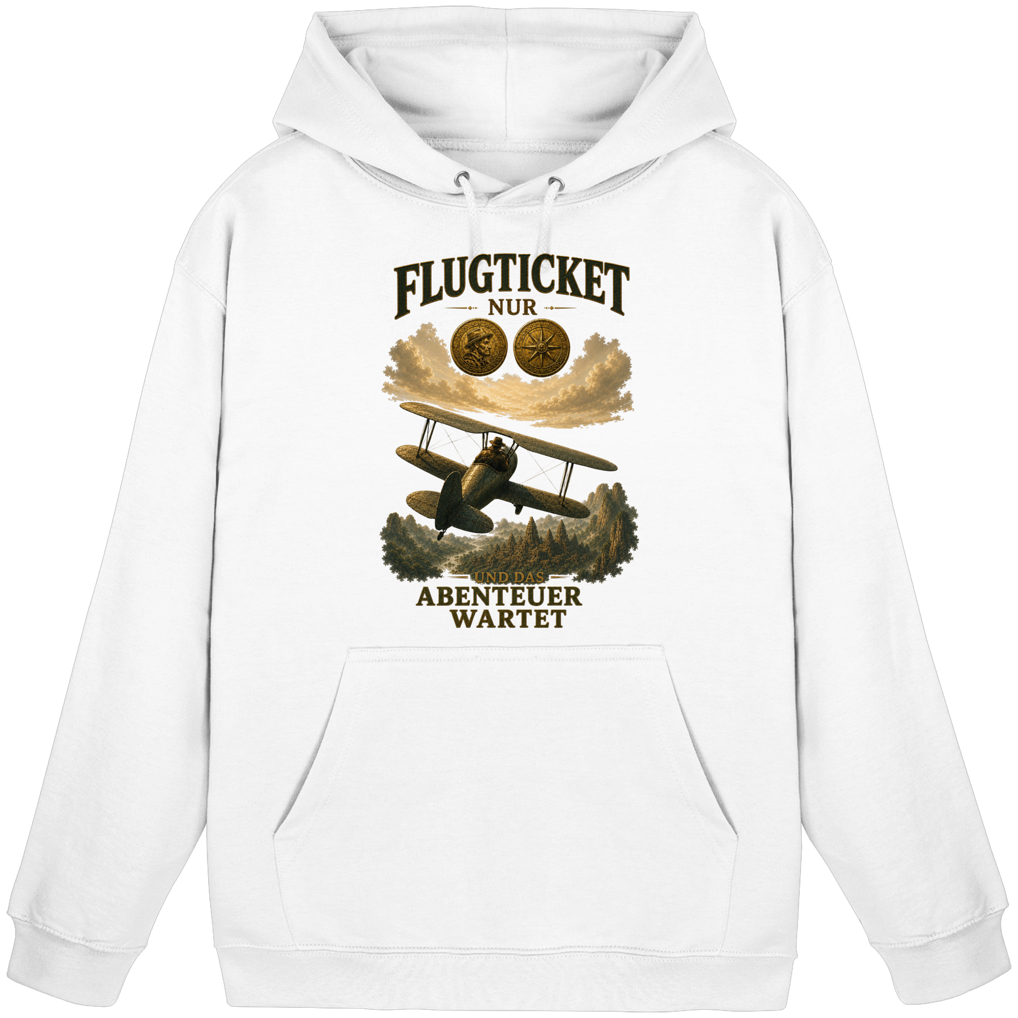 Adventure Ticket - Basic Unisex Hoodie