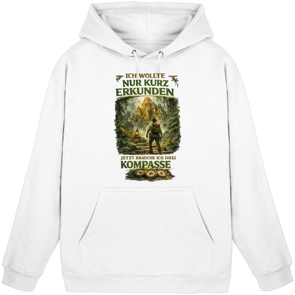 Nur kurz erkunden - Basic Unisex Hoodie