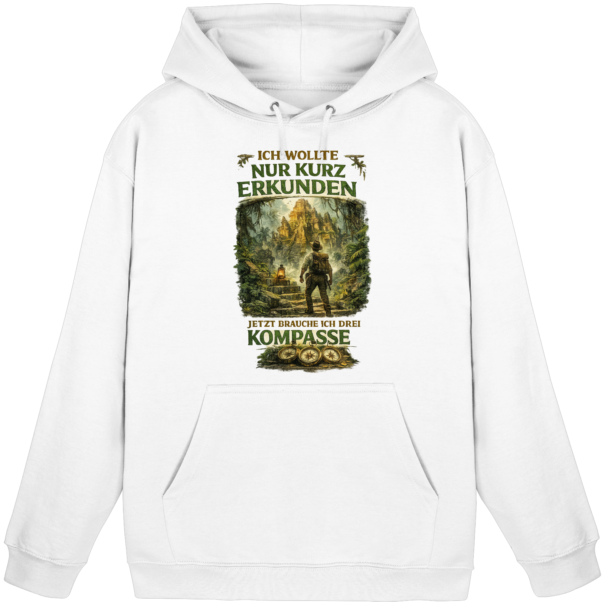 Nur kurz erkunden - Basic Unisex Hoodie