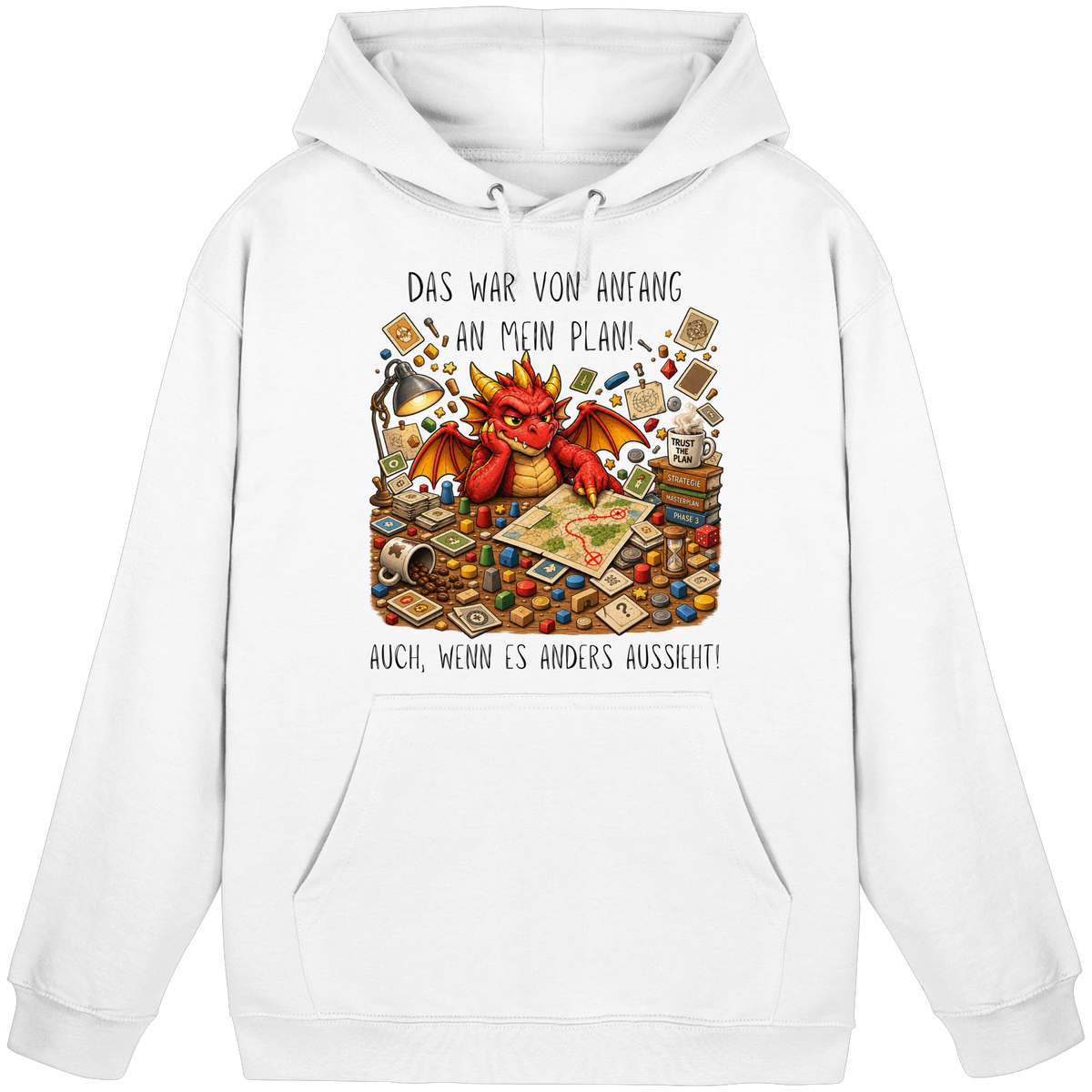 Vertrau dem Plan - Basic Unisex Hoodie