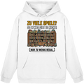 Zu viele Spiele? Zu wenig Regal.  - Basic Unisex Hoodie